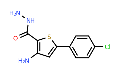 749920-74-9 | 3-Amino-5-(4-chlorophenyl)thiophene-2-carbohydrazide