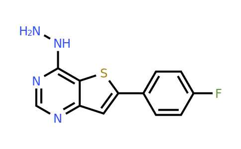 749920-75-0 | 6-(4-Fluorophenyl)-4-hydrazinylthieno[3,2-d]pyrimidine