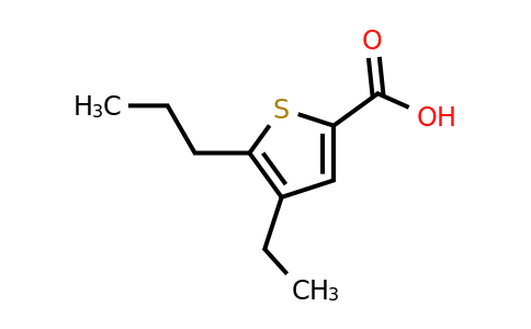 750598-98-2 | 4-Ethyl-5-propylthiophene-2-carboxylic acid