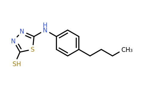 750613-93-5 | 5-[(4-butylphenyl)amino]-1,3,4-thiadiazole-2-thiol