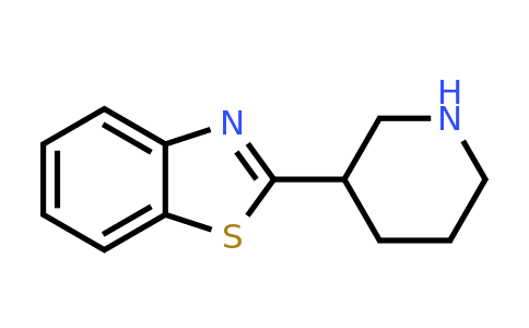 750640-97-2 | 2-(Piperidin-3-yl)-1,3-benzothiazole