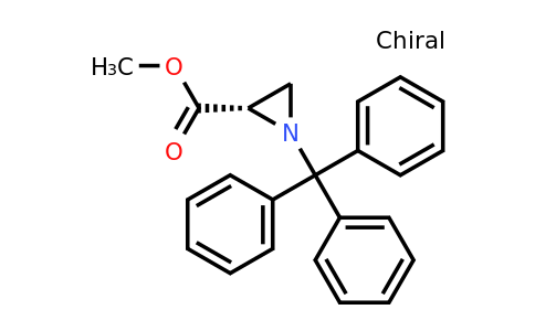 75154-68-6 | (S)-Methyl 1-tritylaziridine-2-carboxylate