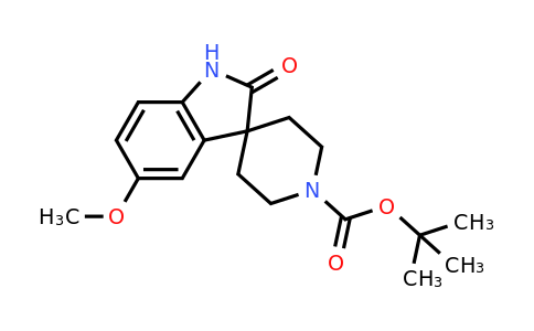 752234-64-3 | tert-Butyl 5-methoxy-2-oxospiro[indoline-3,4'-piperidine]-1'-carboxylate