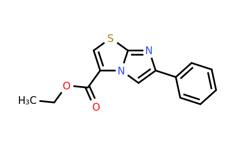 752244-05-6 | Ethyl 6-phenylimidazo[2,1-b]thiazole-3-carboxylate