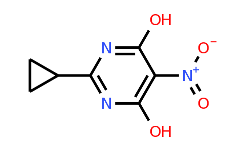 75438-77-6 | 2-Cyclopropyl-5-nitropyrimidine-4,6-diol