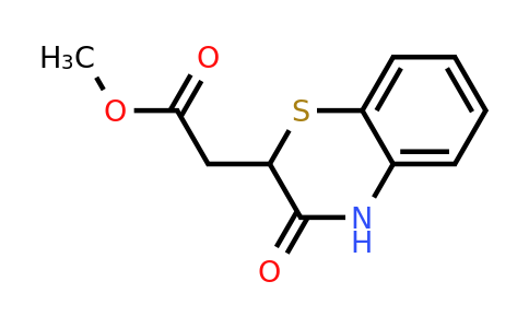 7556-63-0 | Methyl 2-(3-oxo-3,4-dihydro-2H-benzo[b][1,4]thiazin-2-yl)acetate