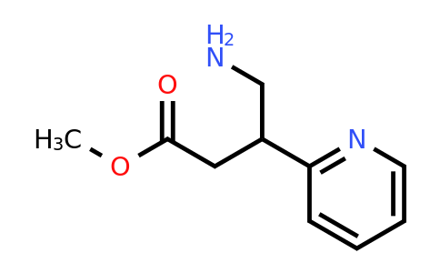 756459-35-5 | Methyl 4-amino-3-(pyridin-2-yl)butanoate