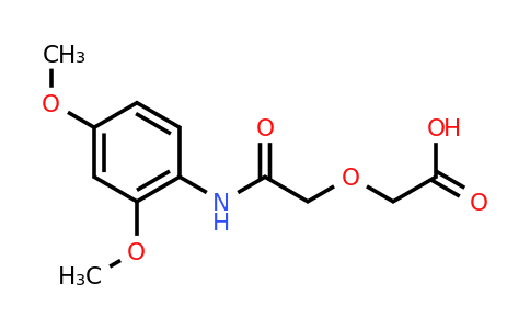 756489-82-4 | 2-(2-((2,4-Dimethoxyphenyl)amino)-2-oxoethoxy)acetic acid