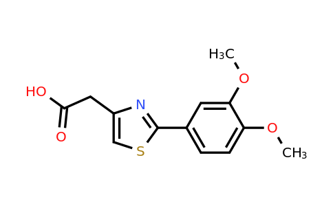 756858-99-8 | 2-(2-(3,4-Dimethoxyphenyl)thiazol-4-yl)acetic acid