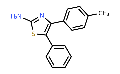 75745-30-1 | 5-Phenyl-4-(p-tolyl)thiazol-2-amine