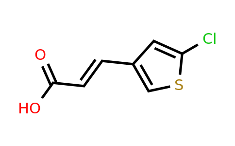 75754-89-1 | (E)-3-(5-Chlorothiophen-3-yl)acrylic acid