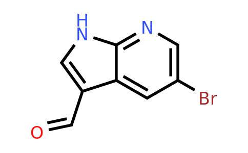 757978-33-9 | 5-Bromo-1H-pyrrolo[2,3-b]pyridine-3-carbaldehyde