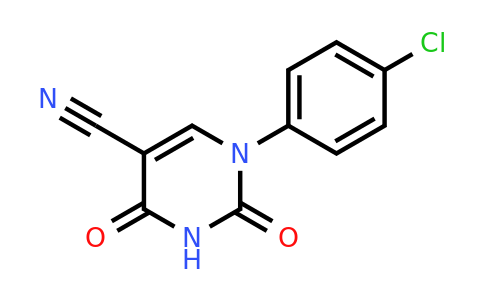 75837-75-1 | 1-(4-Chlorophenyl)-2,4-dioxo-1,2,3,4-tetrahydropyrimidine-5-carbonitrile