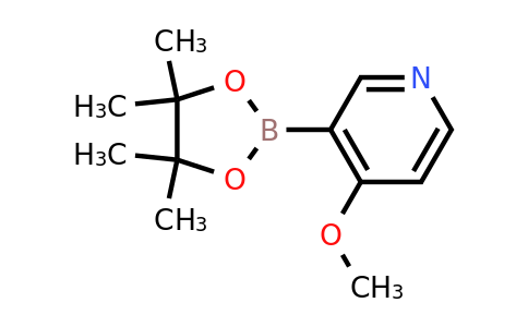 758699-74-0 | 4-Methoxy-3-(4,4,5,5-tetramethyl-1,3,2-dioxaborolan-2-yl)pyridine