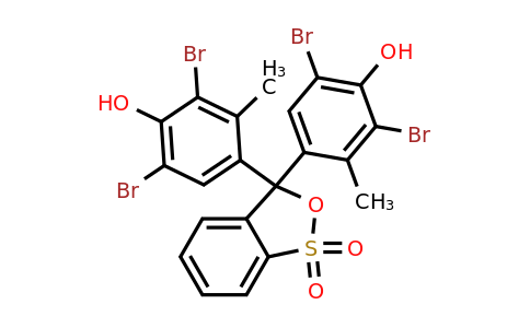 76-60-8 | 3,3-Bis(3,5-dibromo-4-hydroxy-2-methylphenyl)-3H-benzo[c][1,2]oxathiole 1,1-dioxide