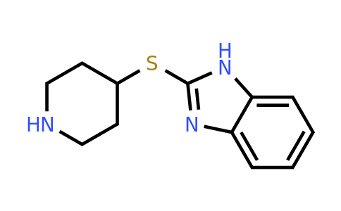 760163-86-8 | 2-(Piperidin-4-ylthio)-1h-benzo[d]imidazole