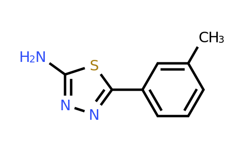 76074-47-0 | 5-(3-Methylphenyl)-1,3,4-thiadiazol-2-amine
