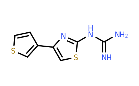 760903-26-2 | 1-(4-(Thiophen-3-yl)thiazol-2-yl)guanidine