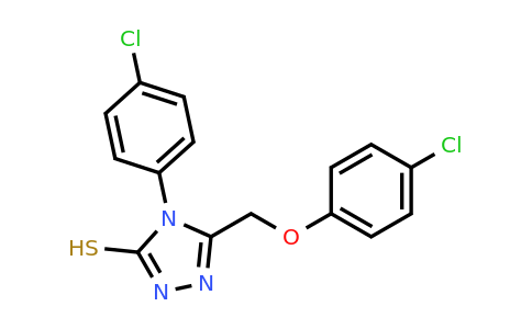 76111-24-5 | 5-(4-Chlorophenoxymethyl)-4-(4-chlorophenyl)-4h-1,2,4-triazole-3-thiol