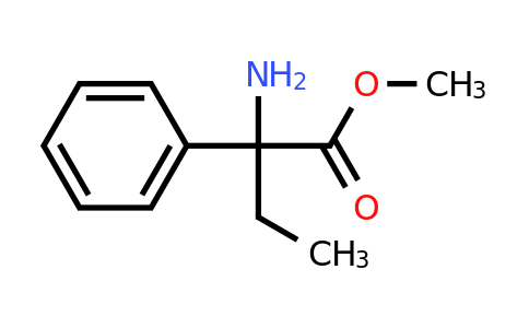 76142-47-7 | Methyl 2-amino-2-phenylbutanoate