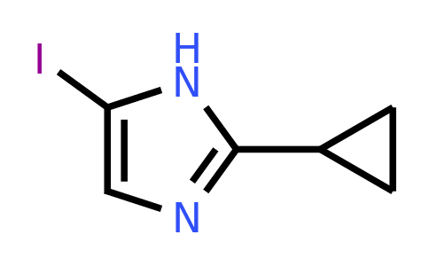 761426-65-7 | 2-Cyclopropyl-5-iodo-1H-imidazole