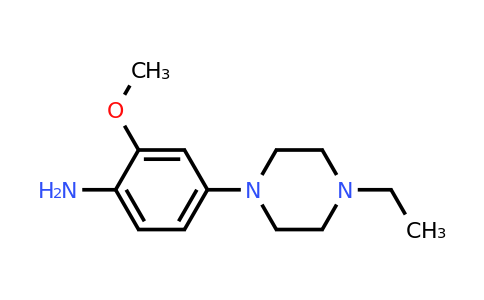 761440-90-8 | 4-(4-Ethylpiperazin-1-yl)-2-methoxyaniline