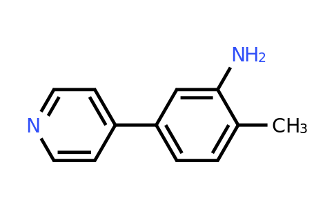 2-Methyl-5-(pyridin-4-yl)aniline