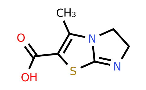762178-13-2 | 3-Methyl-5,6-dihydroimidazo[2,1-b]thiazole-2-carboxylic acid