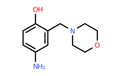 4-Amino-2-(morpholin-4-ylmethyl)phenol