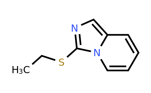 76266-04-1 | 3-(Ethylsulfanyl)imidazo[1,5-a]pyridine