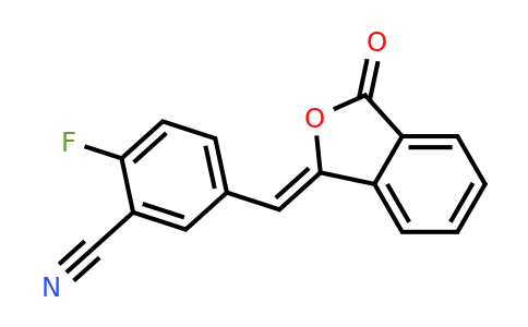 763114-25-6 | 2-Fluoro-5-((3-oxoisobenzofuran-1(3H)-ylidene)methyl)benzonitrile