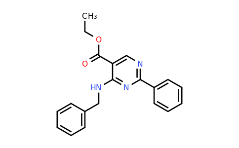 76360-67-3 | Ethyl 4-(benzylamino)-2-phenylpyrimidine-5-carboxylate