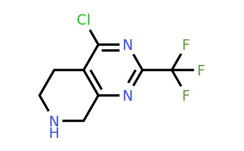 763925-38-8 | 4-Chloro-2-(trifluoromethyl)-5,6,7,8-tetrahydropyrido[3,4-d]pyrimidine