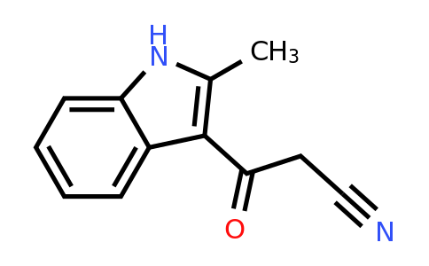 3-(2-Methyl-1H-indol-3-yl)-3-oxopropanenitrile