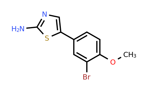 5-(3-Bromo-4-methoxyphenyl)thiazol-2-amine