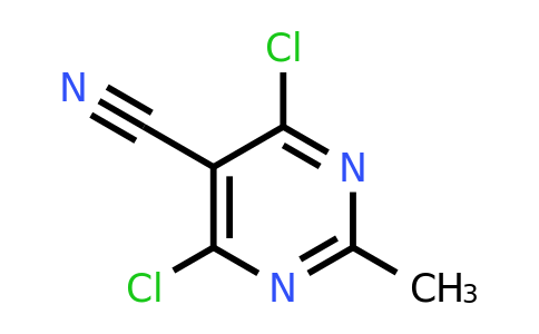 76574-36-2 | 4,6-Dichloro-2-methylpyrimidine-5-carbonitrile