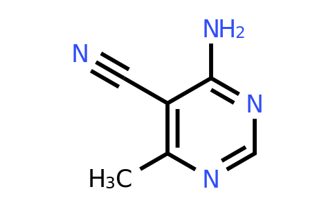 76574-44-2 | 4-Amino-6-methylpyrimidine-5-carbonitrile