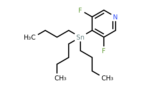765916-82-3 | 3,5-Difluoro-4-(tributylstannyl)pyridine