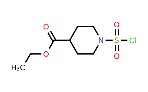 Ethyl 1-(chlorosulfonyl)piperidine-4-carboxylate