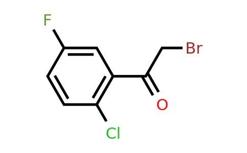 76609-34-2 | 2-Bromo-1-(2-chloro-5-fluorophenyl)ethanone