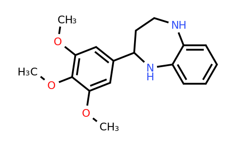 767231-43-6 | 2-(3,4,5-Trimethoxyphenyl)-2,3,4,5-tetrahydro-1h-1,5-benzodiazepine