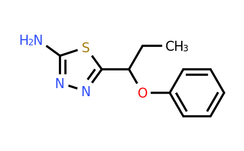 76784-73-1 | 5-(1-Phenoxypropyl)-1,3,4-thiadiazol-2-amine