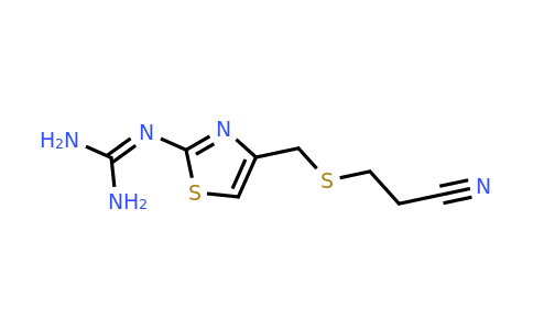 76823-93-3 | 2-(4-(((2-Cyanoethyl)thio)methyl)thiazol-2-yl)guanidine