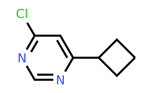 768397-43-9 | 4-Chloro-6-cyclobutylpyrimidine