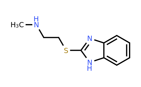 769055-86-9 | 2-((1h-Benzo[d]imidazol-2-yl)thio)-N-methylethan-1-amine
