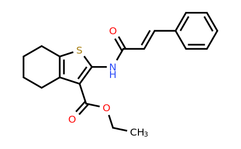 76981-77-6 | Ethyl 2-cinnamamido-4,5,6,7-tetrahydrobenzo[b]thiophene-3-carboxylate