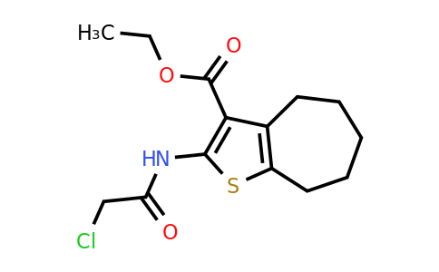 76981-88-9 | Ethyl 2-(2-chloroacetamido)-5,6,7,8-tetrahydro-4H-cyclohepta[b]thiophene-3-carboxylate