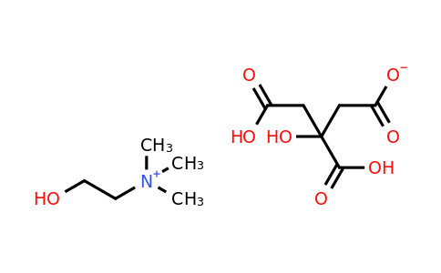 77-91-8 | Choline dihydrogen citrate