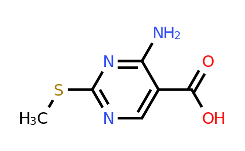 771-81-3 | 4-Amino-2-(methylthio)pyrimidine-5-carboxylic acid