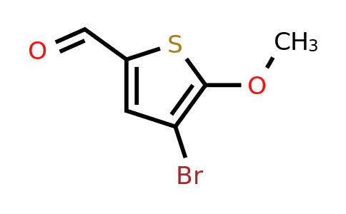 77133-21-2 | 4-Bromo-5-methoxythiophene-2-carbaldehyde